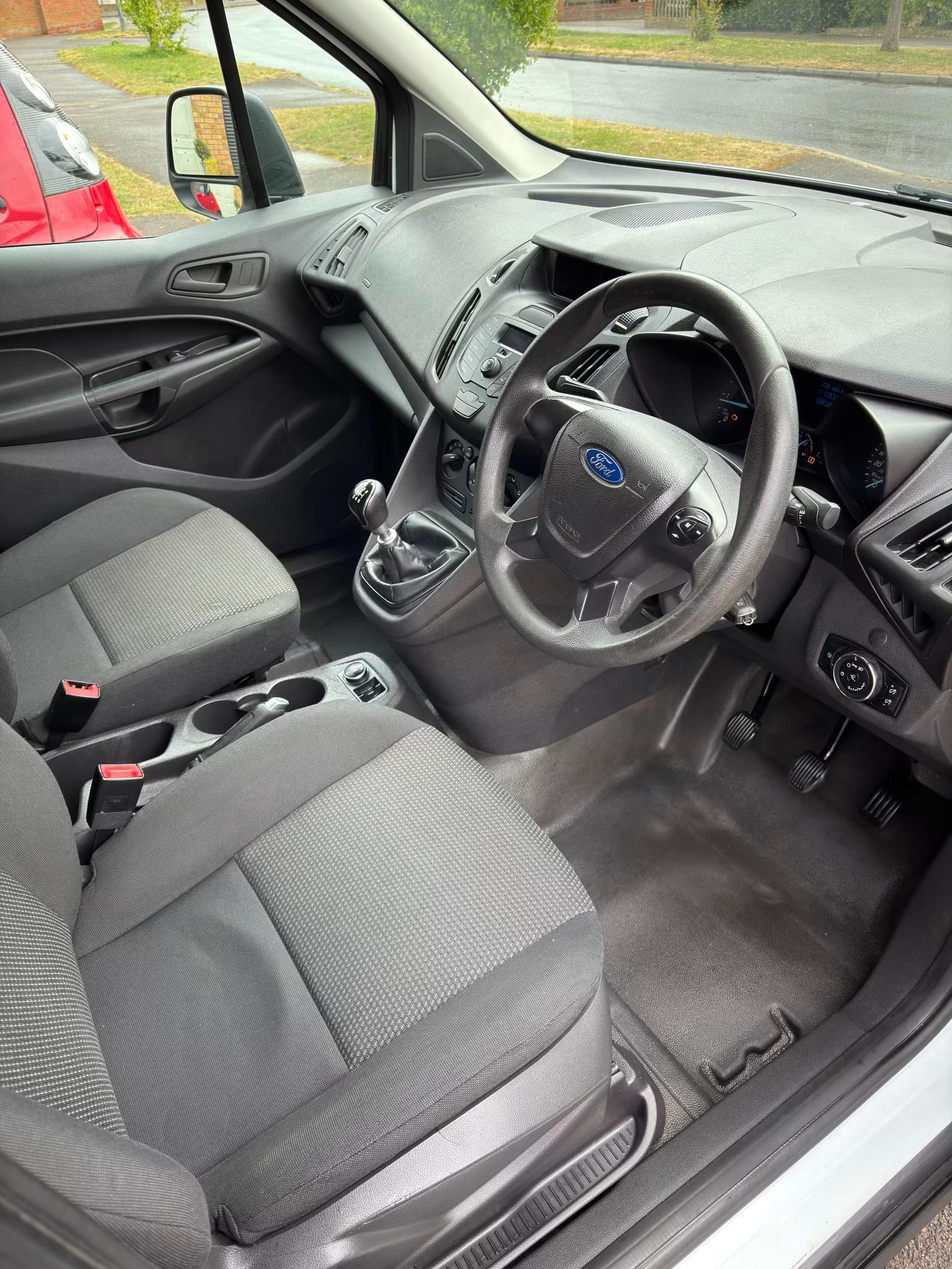 Ford interior after deep cleaning